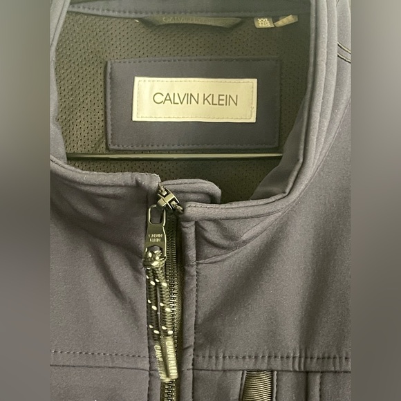 Calvin Klein Men's Navy Windbreaker Jacket - Picture 3 of 5